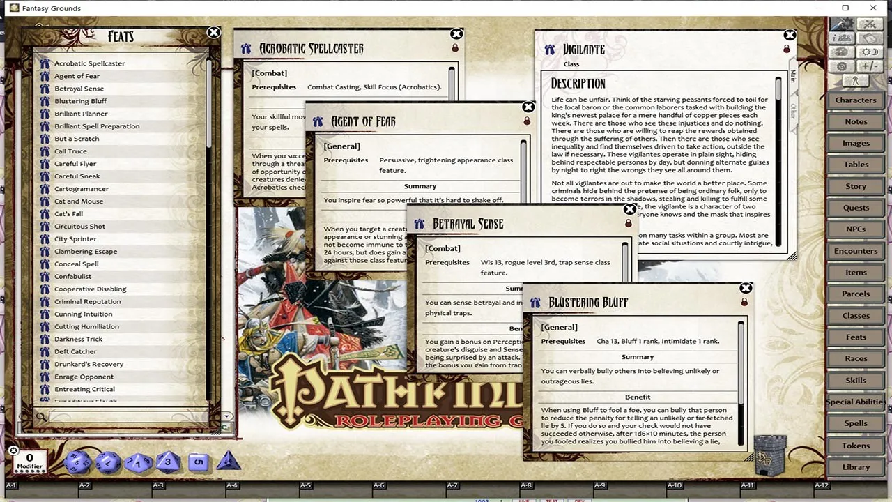 Fantasy Grounds - Pathfinder RPG - Ultimate Intrigue Screenshot 1