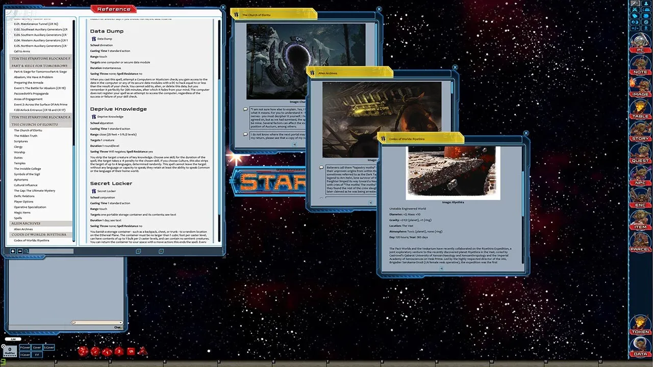 Fantasy Grounds - Starfinder RPG - Devastation Ark AP 2: The Starstone Blockade Screenshot 4