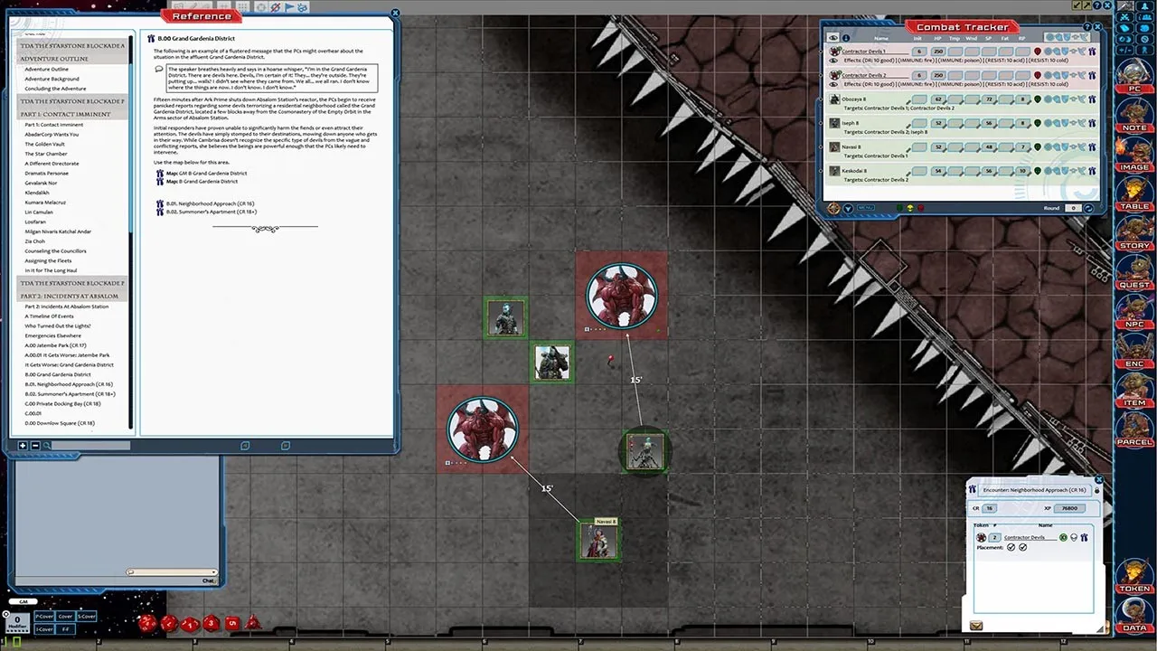 Fantasy Grounds - Starfinder RPG - Devastation Ark AP 2: The Starstone Blockade Screenshot 2
