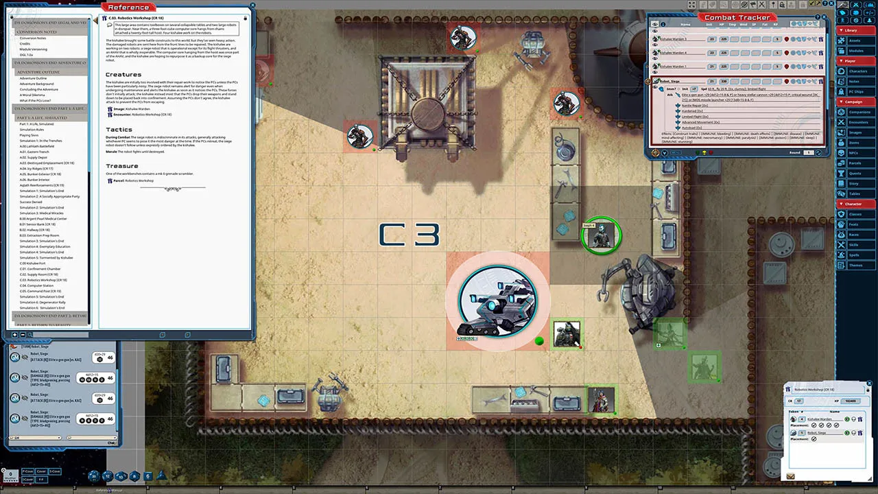 Fantasy Grounds - Starfinder RPG - Devastation Ark AP 3: Dominion’s End Screenshot 3