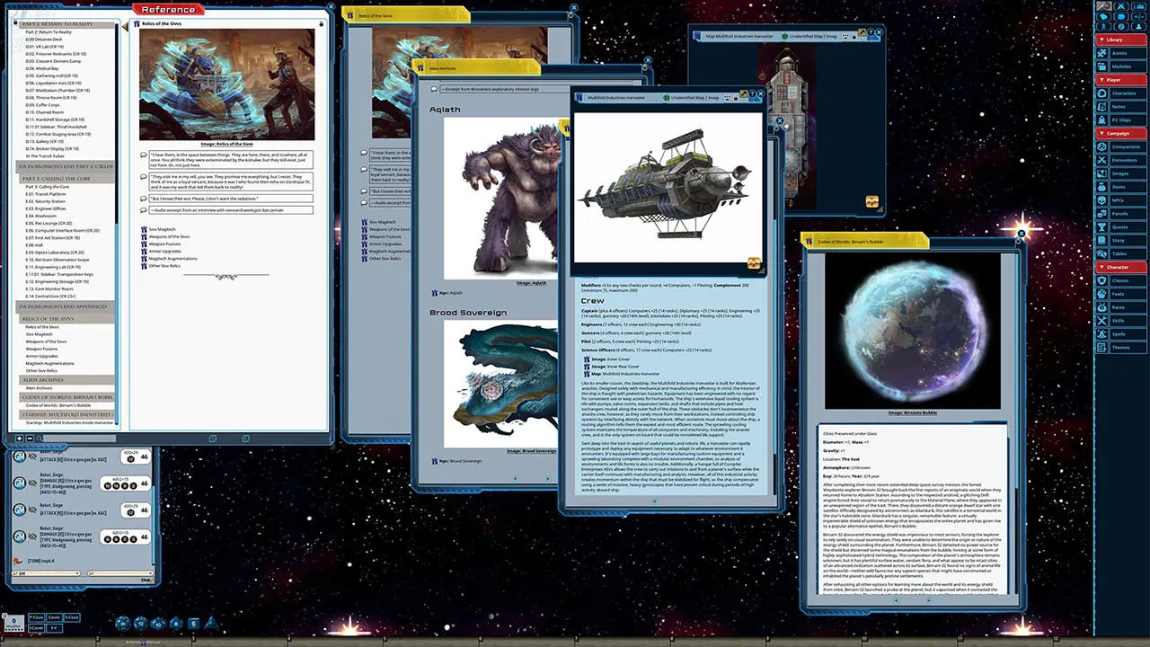 Fantasy Grounds - Starfinder RPG - Devastation Ark AP 3: Dominion’s End Screenshot 1