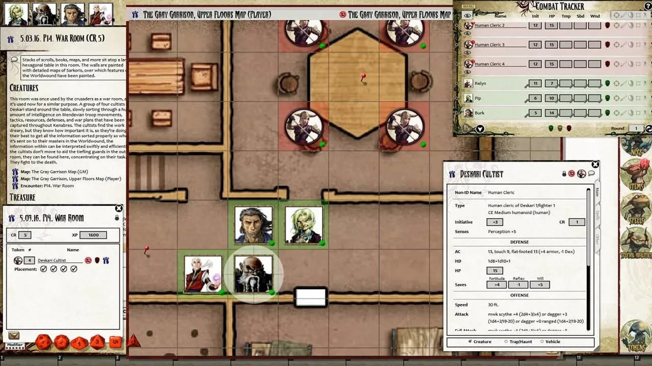Fantasy Grounds - Pathfinder RPG - Wrath of the Righteous AP 1: The Worldwound Incursion Screenshot 5