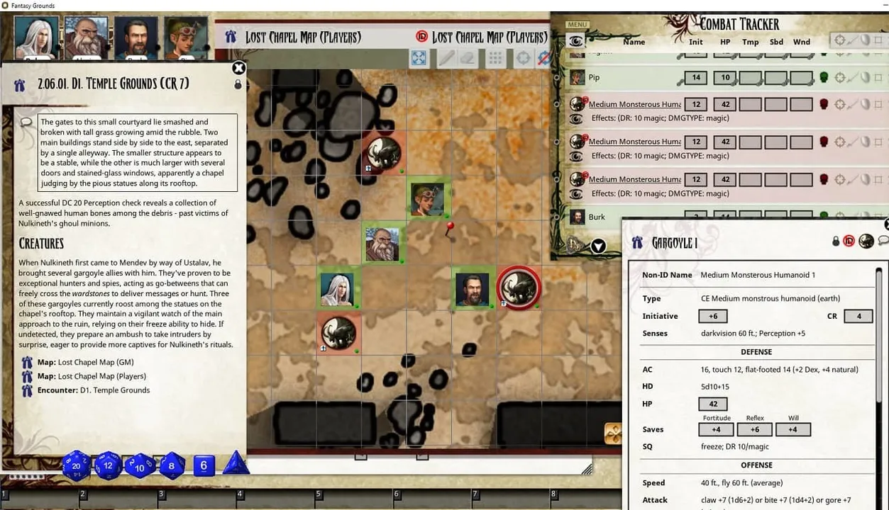 Fantasy Grounds - Pathfinder RPG - Wrath of the Righteous AP 2: Sword of Valor Screenshot 1