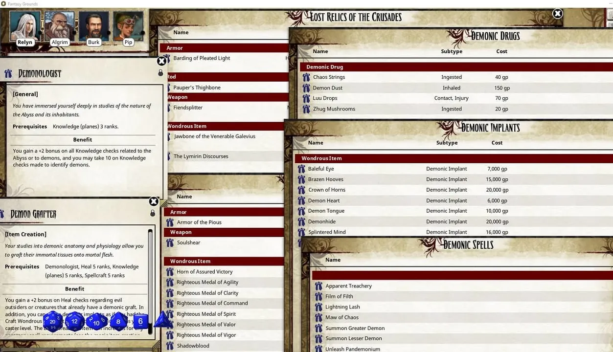Fantasy Grounds - Pathfinder RPG - Wrath of the Righteous AP 2: Sword of Valor Screenshot 5