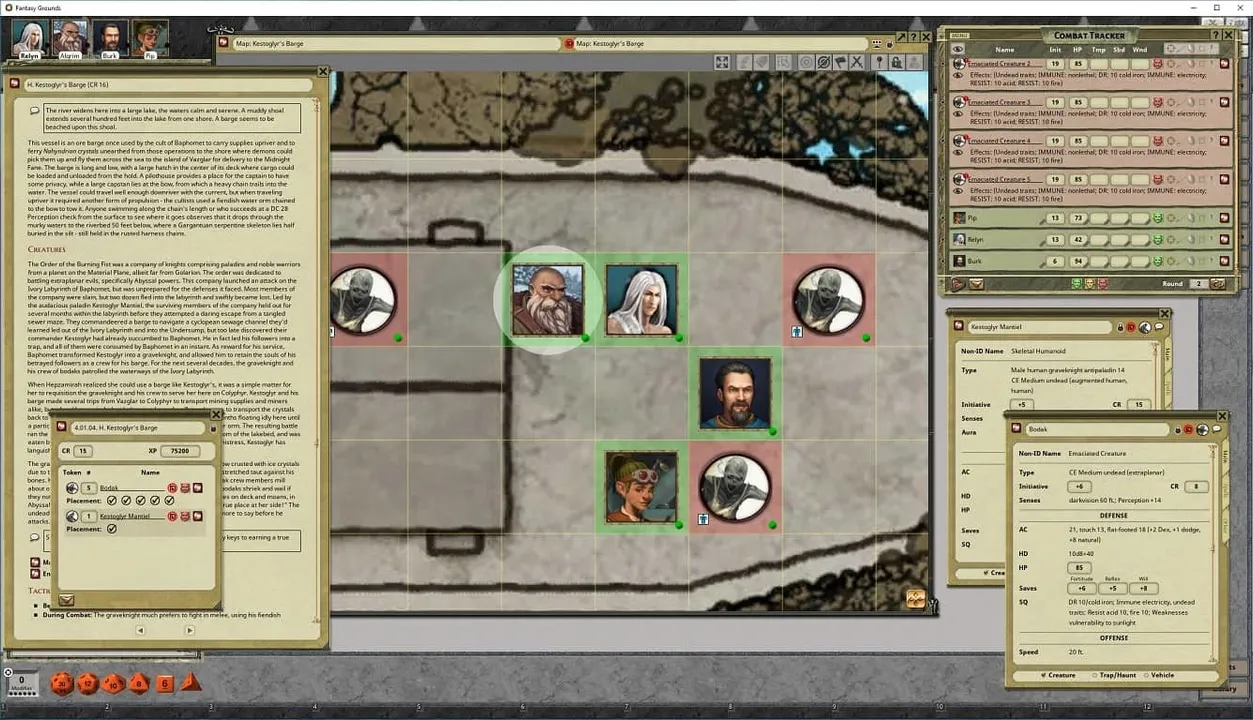 Fantasy Grounds - Pathfinder RPG - Wrath of the Righteous AP 4: The Midnight Isles Screenshot 5