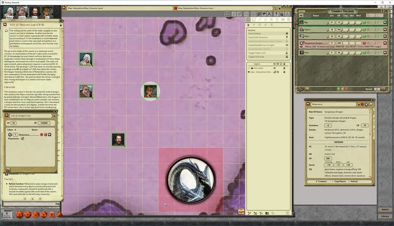 Fantasy Grounds - Pathfinder RPG - Wrath of the Righteous AP 4: The Midnight Isles Screenshot 6