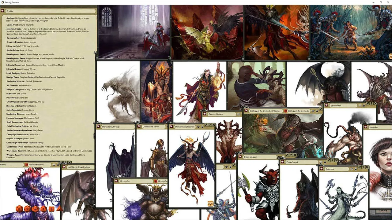 Fantasy Grounds - Pathfinder RPG - Wrath of the Righteous AP 5: Herald of the Ivory Labyrinth Screenshot 1