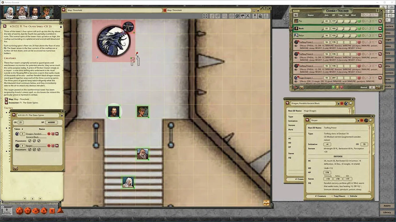 Fantasy Grounds - Pathfinder RPG - Wrath of the Righteous AP 6: City of Locusts Screenshot 5