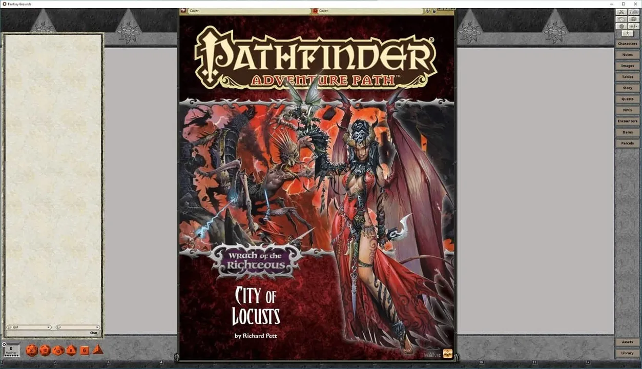 Fantasy Grounds - Pathfinder RPG - Wrath of the Righteous AP 6: City of Locusts Screenshot 0