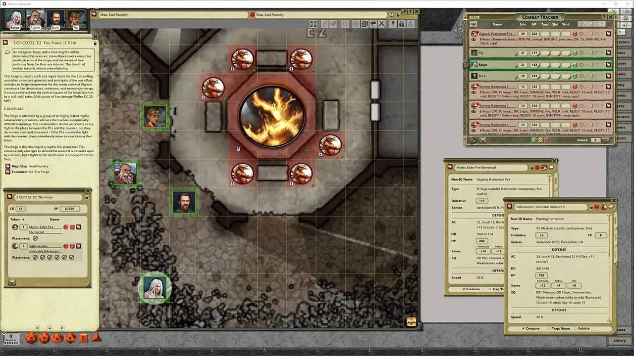Fantasy Grounds - Pathfinder RPG - Wrath of the Righteous AP 6: City of Locusts Screenshot 4