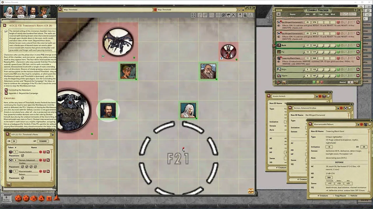 Fantasy Grounds - Pathfinder RPG - Wrath of the Righteous AP 6: City of Locusts Screenshot 6