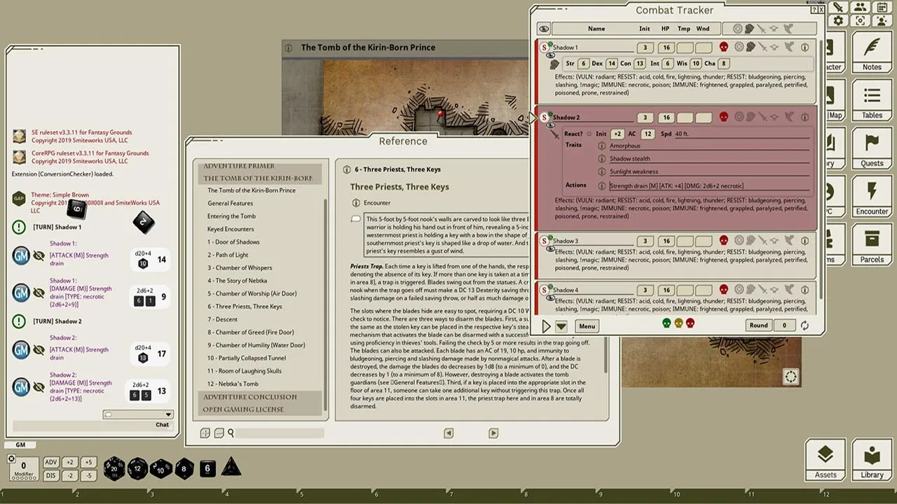 Fantasy Grounds - Tomb of the Kirin-Born Prince Screenshot 4