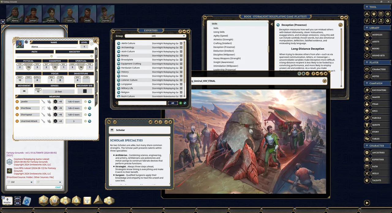 Fantasy Grounds VTT - Ultimate License Upgrade Screenshot 5