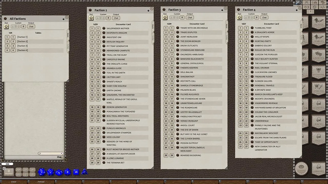 Fantasy Grounds - Rise of the Drow: Underworld Encounters Screenshot 1