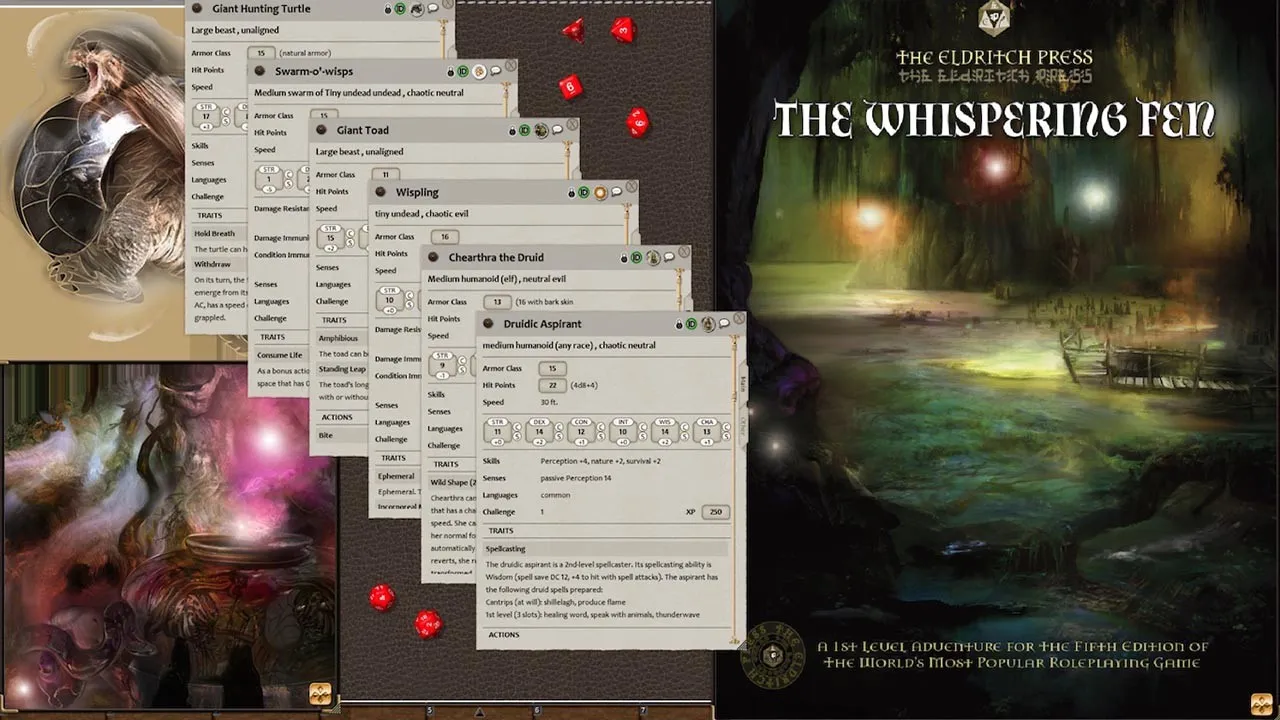 Fantasy Grounds - The Whispering Fen Screenshot 1
