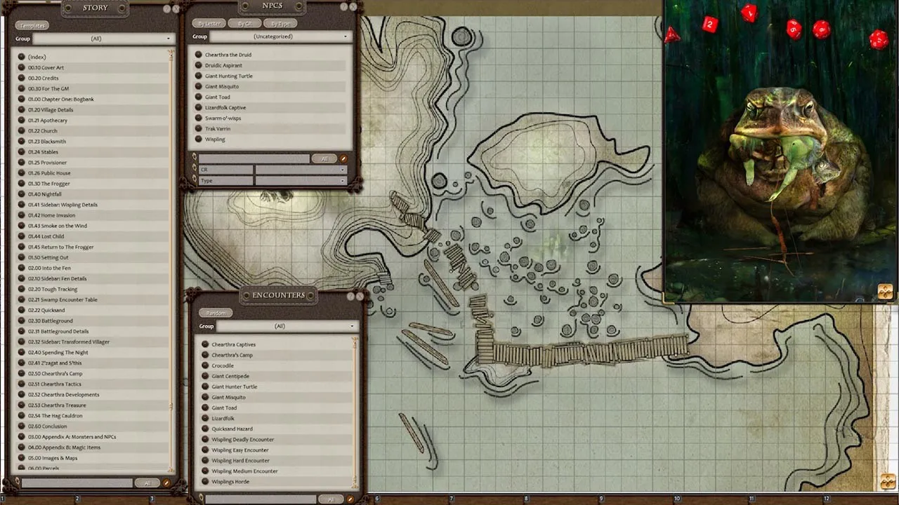 Fantasy Grounds - The Whispering Fen Screenshot 4