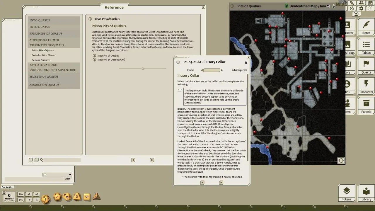Fantasy Grounds - Into Quabus Screenshot 2