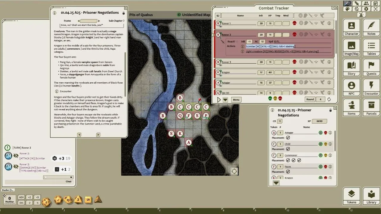Fantasy Grounds - Into Quabus Screenshot 3