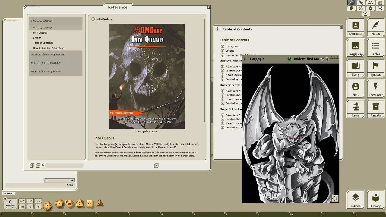 Fantasy Grounds - Into Quabus Screenshot 4