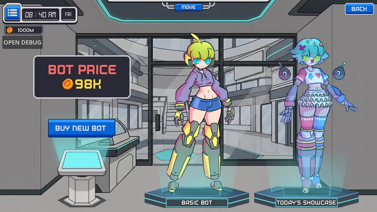 Fembot Vending Machine Screenshot 0