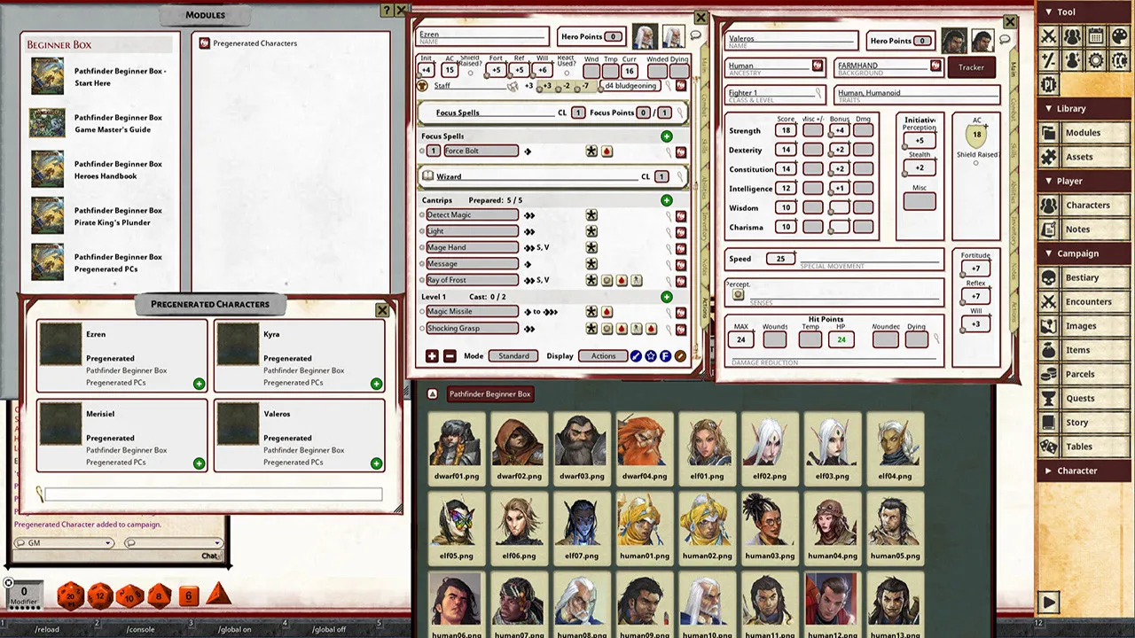Fantasy Grounds - Pathfinder 2 RPG - Beginner Box Screenshot 2