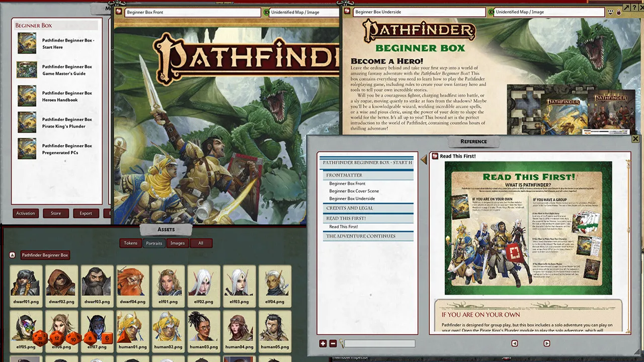 Fantasy Grounds - Pathfinder 2 RPG - Beginner Box Screenshot 0