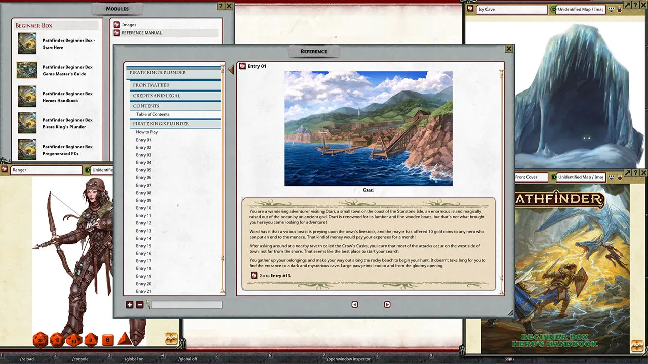 Fantasy Grounds - Pathfinder 2 RPG - Beginner Box Screenshot 1