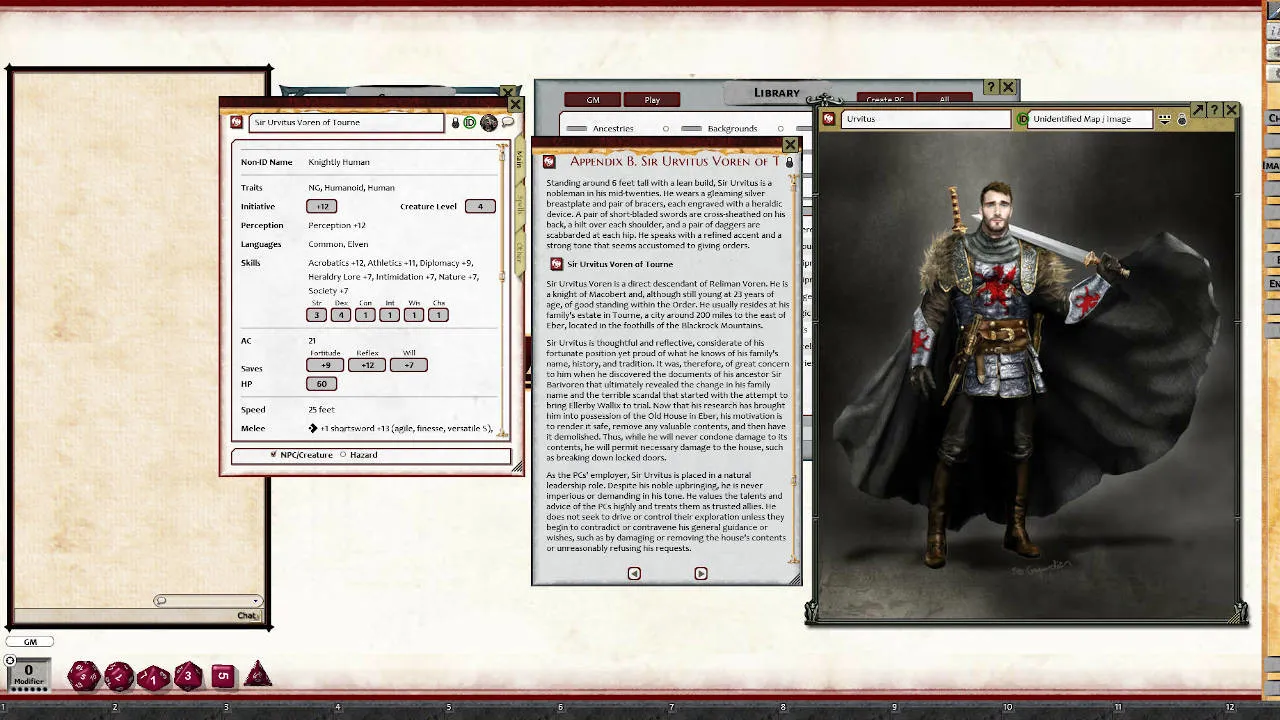 Fantasy Grounds - Aegis of Empires 1: The Book in the Old House Screenshot 3