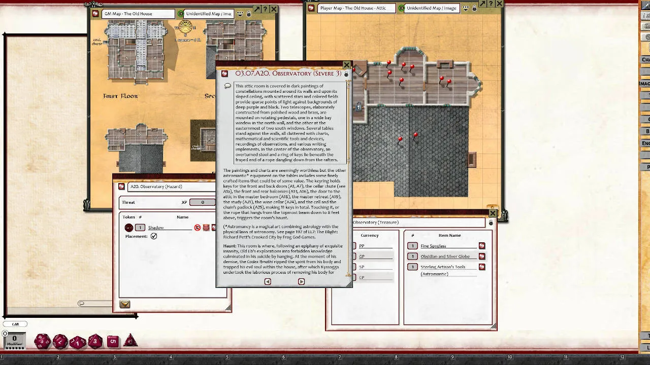 Fantasy Grounds - Aegis of Empires 1: The Book in the Old House Screenshot 2