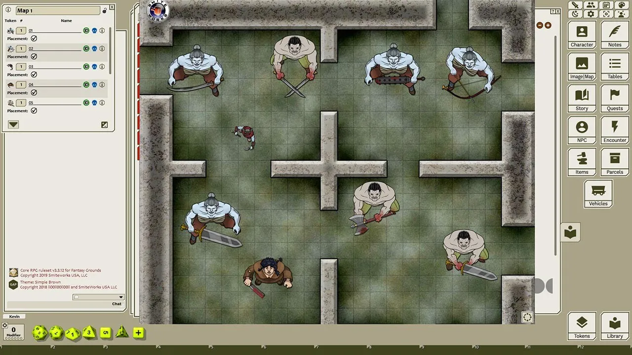 Fantasy Grounds - Orcs & Ogres Screenshot 1