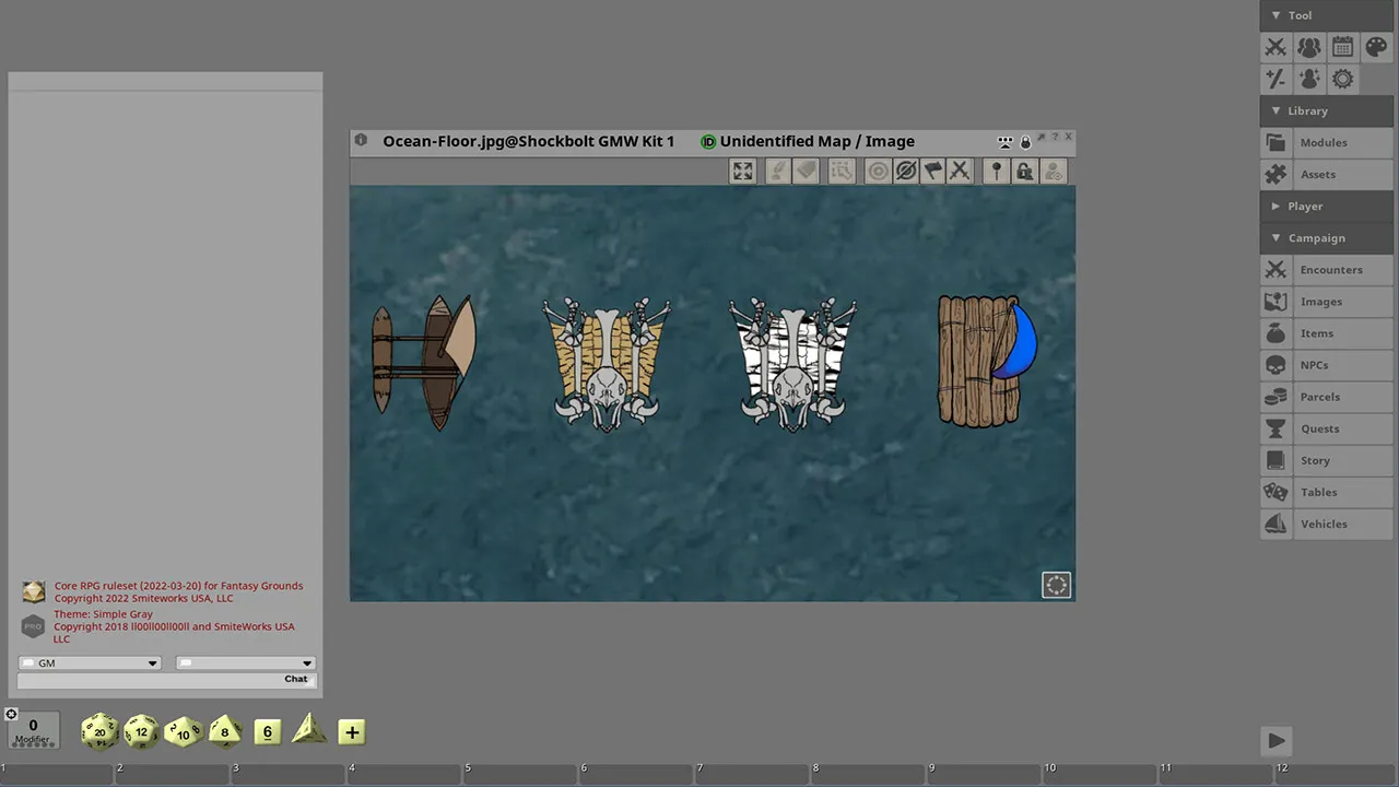 Fantasy Grounds - Landlubber's Voyage 1! Screenshot 1