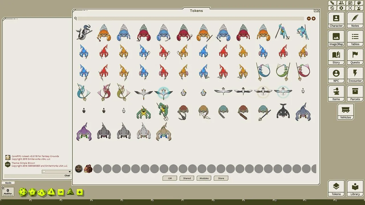 Fantasy Grounds - Aquatic Menace 4! Screenshot 1