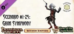 Fantasy Grounds - Pathfinder 2 RPG - Pathfinder Society Scenario #1-25: Grim Symphony