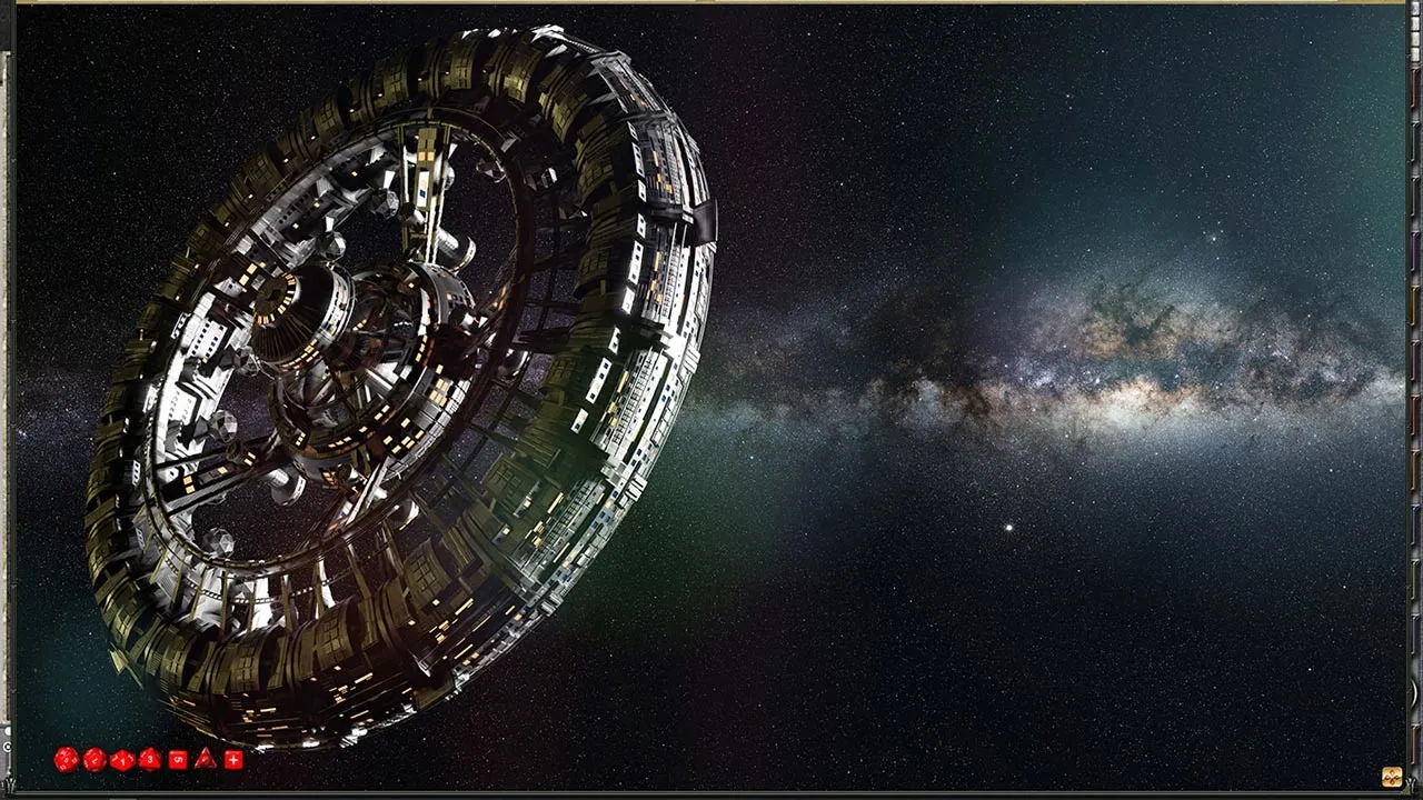 Fantasy Grounds - Star Battles: Space Stations and Planets Space Map Pack Screenshot 0