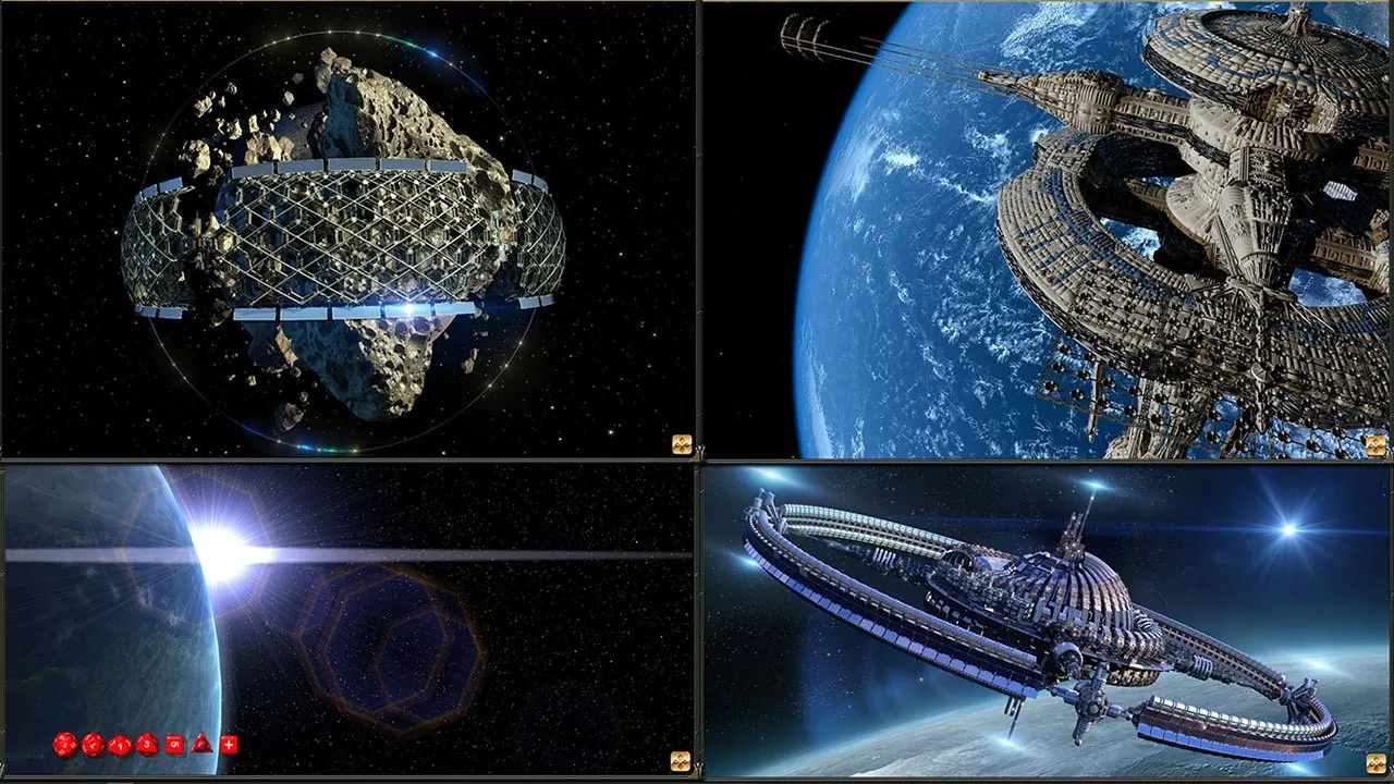 Fantasy Grounds - Star Battles: Space Stations and Planets Space Map Pack Screenshot 4