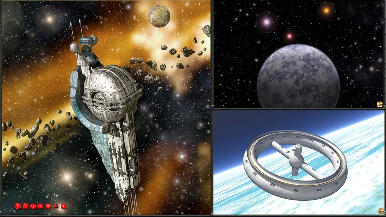 Fantasy Grounds - Star Battles: Space Stations and Planets Space Map Pack Screenshot 1