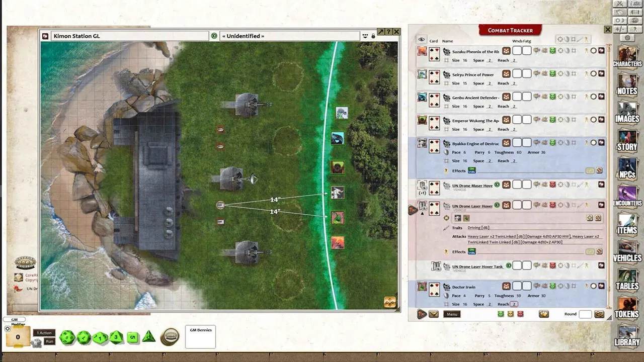 Fantasy Grounds - Dawn of the Daikaiju Screenshot 0