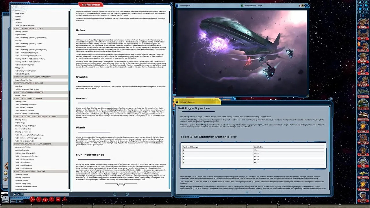 Fantasy Grounds - Starfinder RPG - Starship Operations Manual Screenshot 1