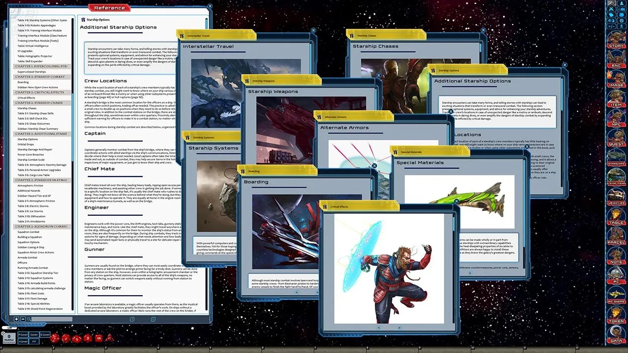 Fantasy Grounds - Starfinder RPG - Starship Operations Manual Screenshot 8
