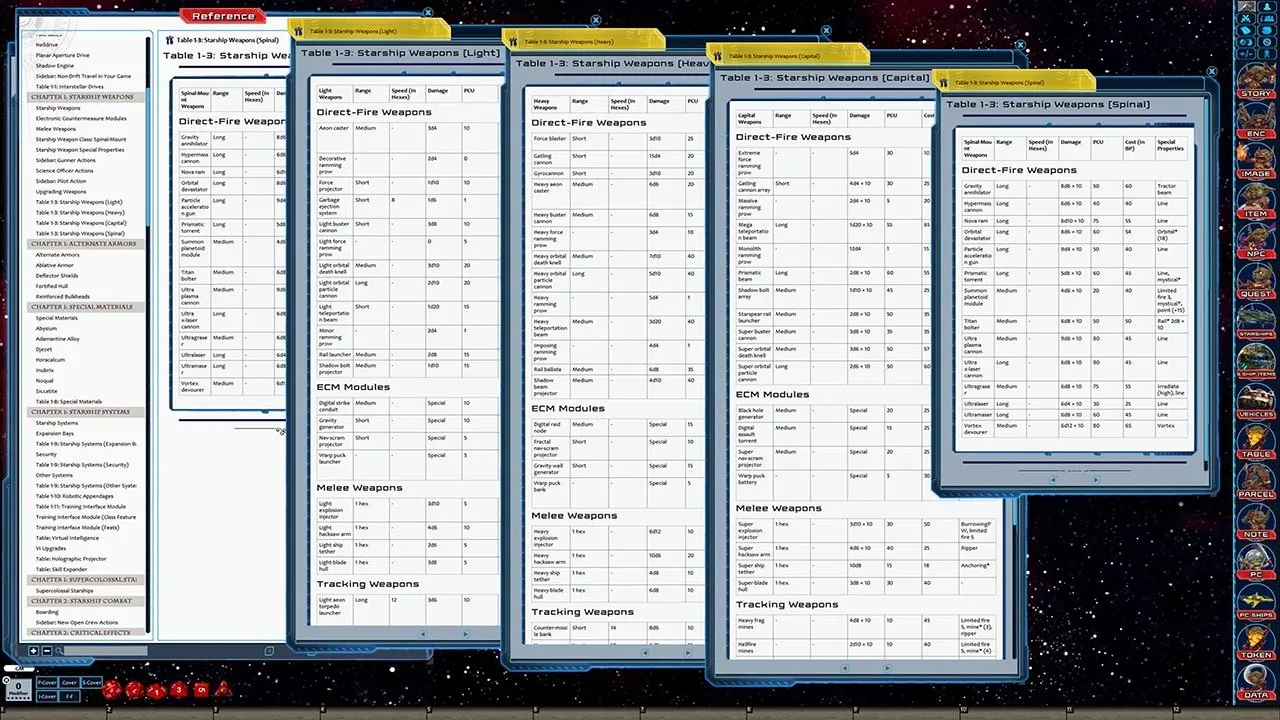 Fantasy Grounds - Starfinder RPG - Starship Operations Manual Screenshot 5