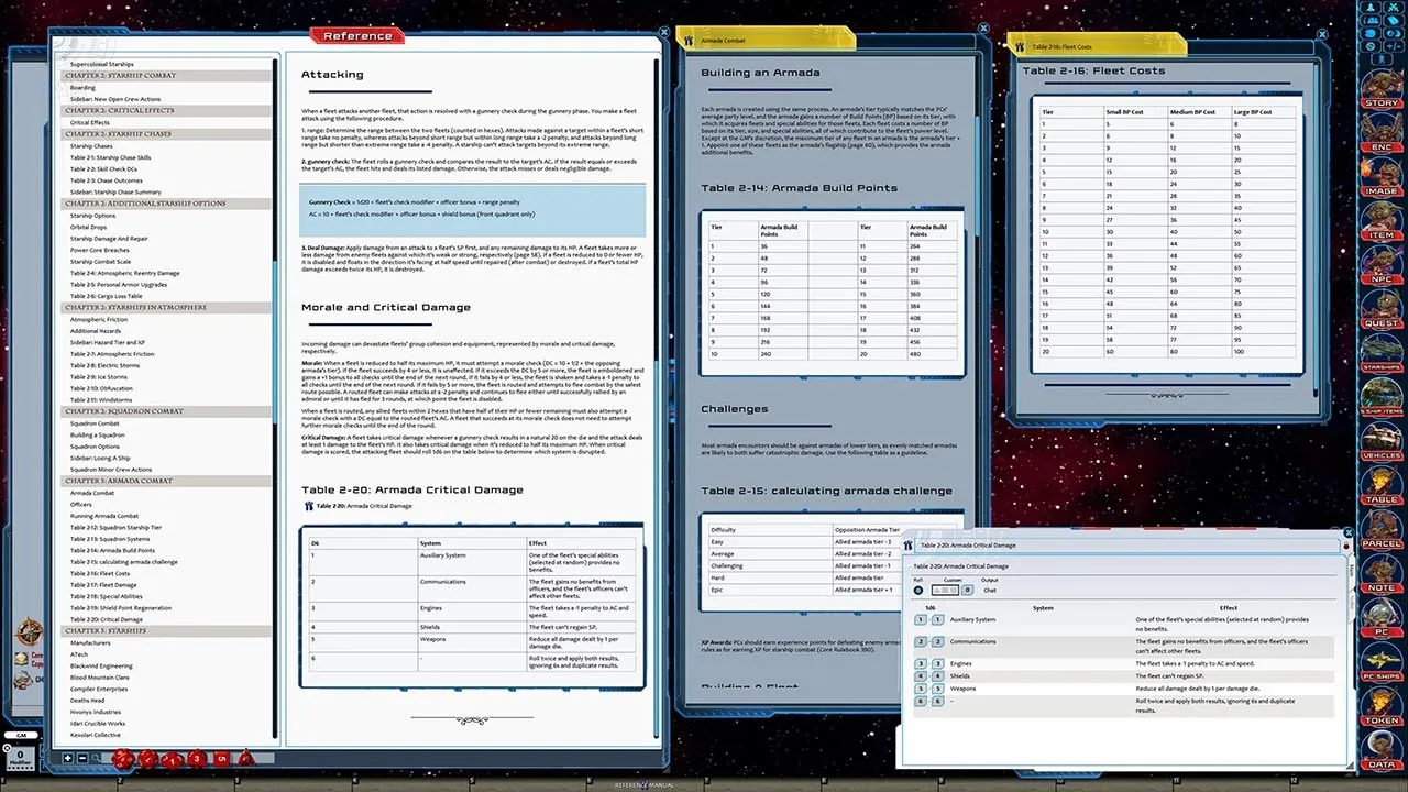 Fantasy Grounds - Starfinder RPG - Starship Operations Manual Screenshot 0
