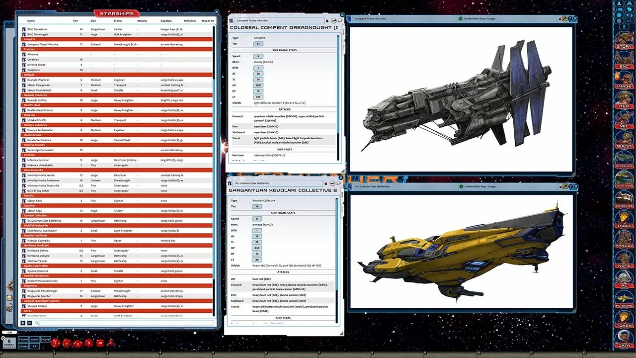 Fantasy Grounds - Starfinder RPG - Starship Operations Manual Screenshot 3