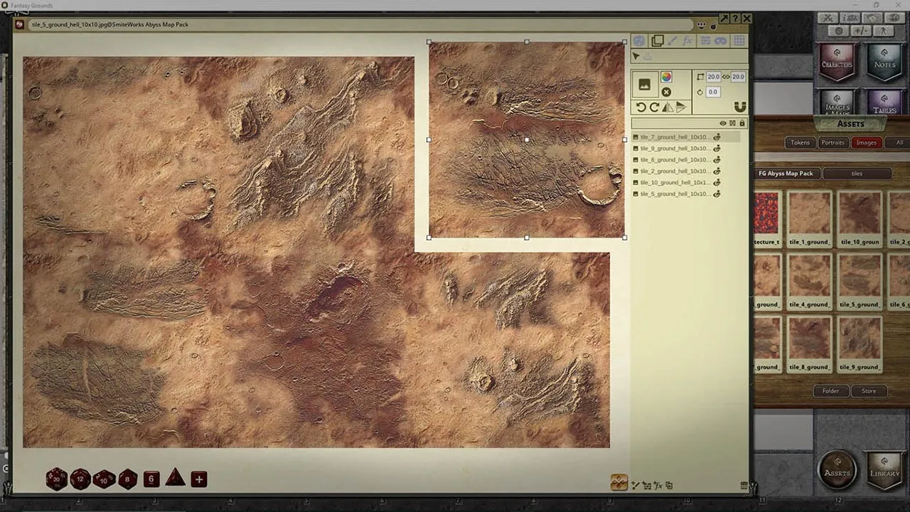 Fantasy Grounds - FG Abyss Map Pack Screenshot 3