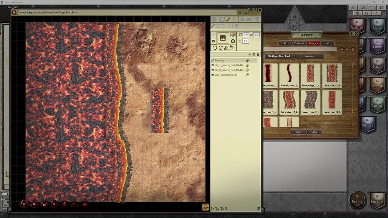 Fantasy Grounds - FG Abyss Map Pack Screenshot 1