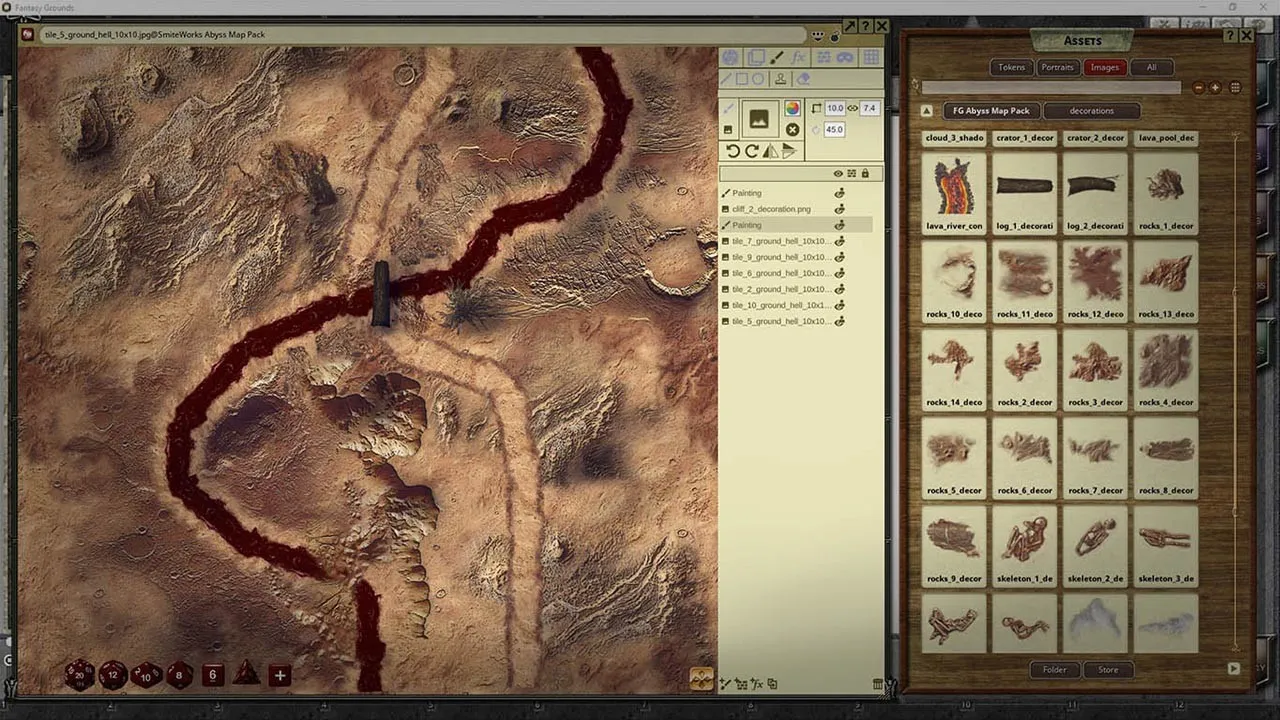 Fantasy Grounds - FG Abyss Map Pack Screenshot 4