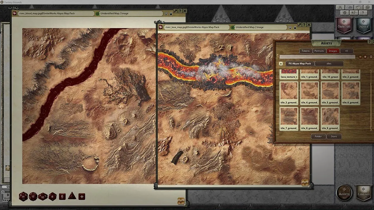 Fantasy Grounds - FG Abyss Map Pack Screenshot 0
