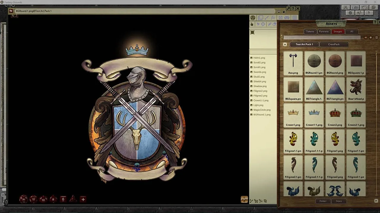 Fantasy Grounds - FG Crests Art Pack Screenshot 4