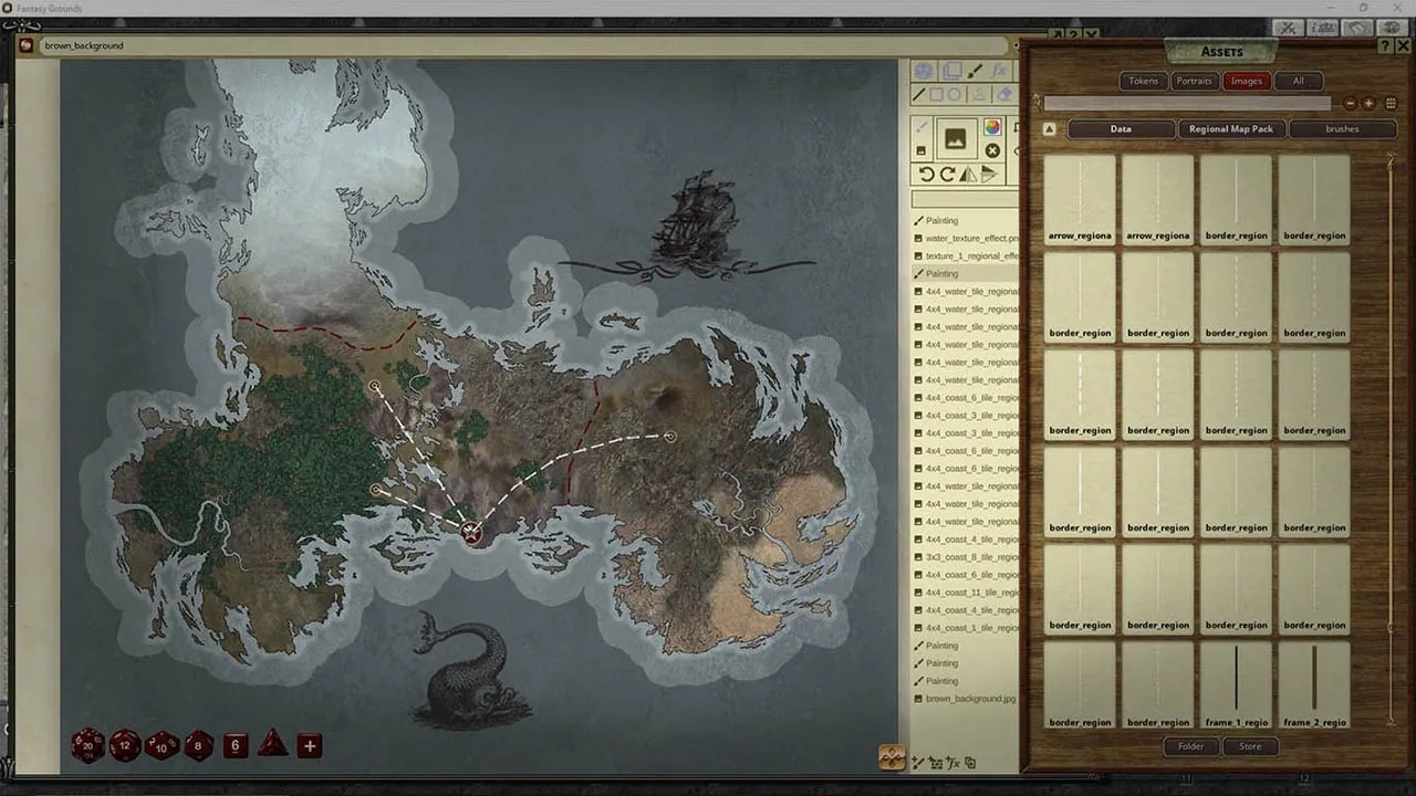 Fantasy Grounds - FG Regional Map Pack Screenshot 1