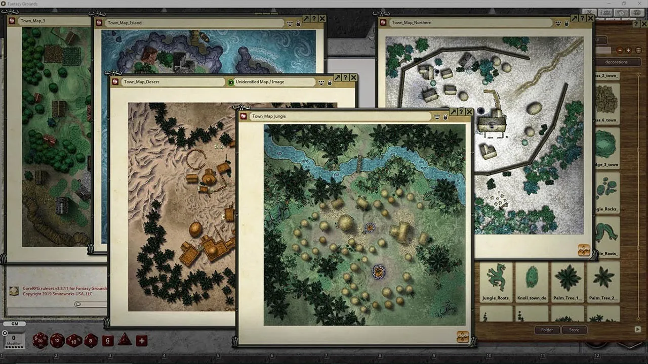 Fantasy Grounds - FG Town Maps 2 Screenshot 4