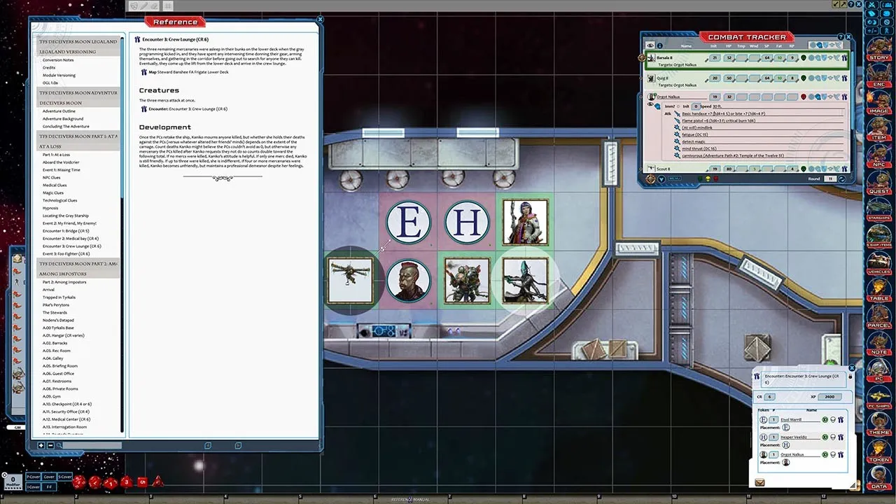 Fantasy Grounds - Starfinder RPG - The Threefold Conspiracy AP 3: Deceivers' Moon Screenshot 0